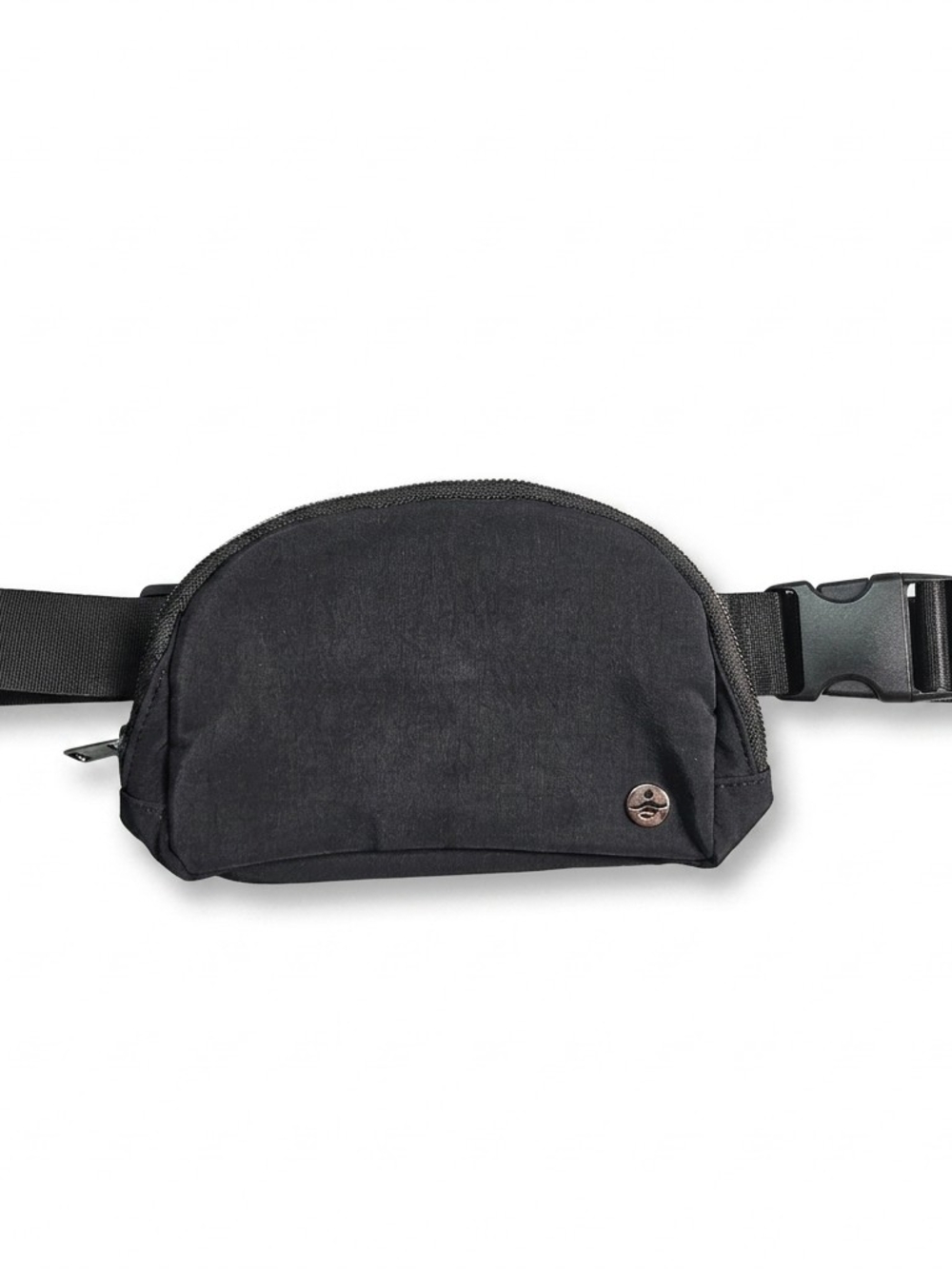 Halara Logo Casual Waist Bag Black Crescent Utility Belt Bag Crossbody NWOT